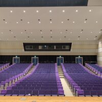 茨城県つくば市　市民ホールとよさと
