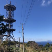 東京都三宅島　NTT小手倉鉄塔塗装工事